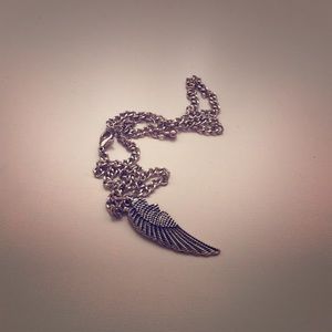 Silver Pandora necklace